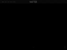 Preview of  mattercreative.com