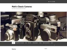 Preview of  mattsclassiccameras.com