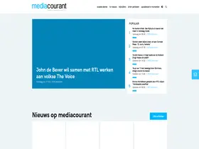 Preview of  mediacourant.nl