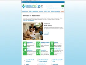 Preview of  medlineplus.gov