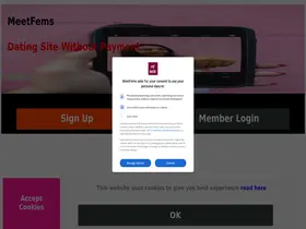Preview of  meetfems.com