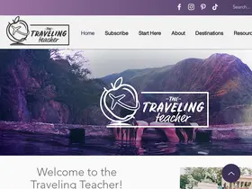 Preview of  meghanthetravelingteacher.com