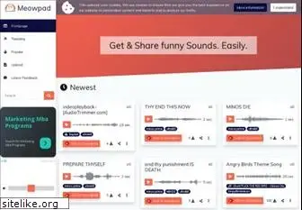 Preview of  meowpad.me