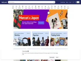 Preview of  mercari.com