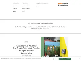 Preview of  migrosmuseum.ch