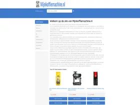 Preview of  mijnkoffiemachine.nl