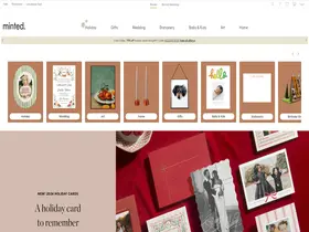 Preview of  minted.com