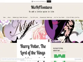 Preview of  mishatventures.wordpress.com