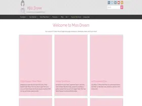 Preview of  missdream.org