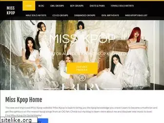 Preview of  misskpop.weebly.com