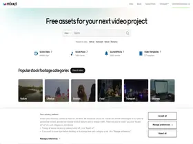 Preview of  mixkit.co