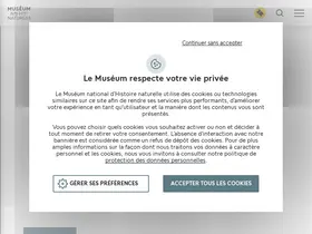 Preview of  mnhn.fr