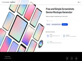 Preview of  mockuphone.com