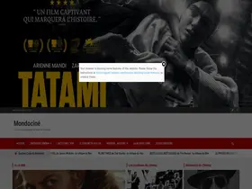 Preview of  mondocine.net