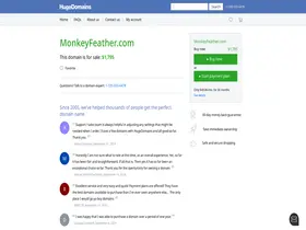 Preview of  monkeyfeather.com