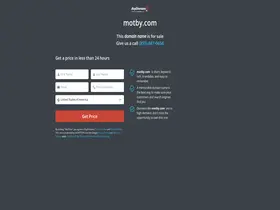 Preview of  motby.com