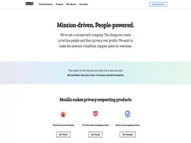 Preview of  mozilla.org