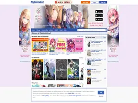 Preview of  myanimelist.net