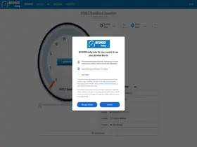 Preview of  myspeed.today