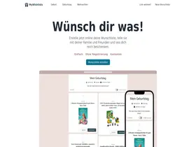 Preview of mywishlists.de