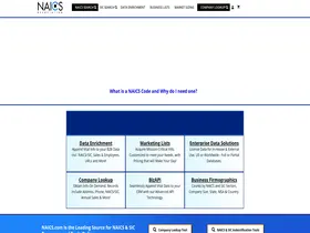 Preview of  naics.com