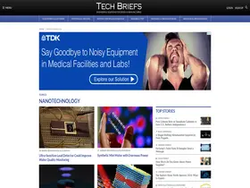 Preview of  nanotechbriefs.com