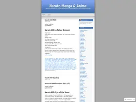 Preview of  narutospoiler123.wordpress.com