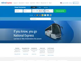 Preview of  nationalexpress.com