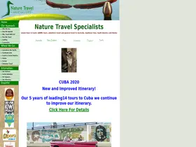 Preview of  naturetravelspecialists.com