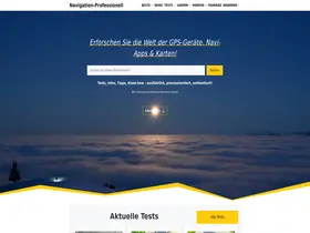 Preview of  navigation-professionell.de