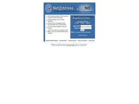 Preview of  netaddress.com