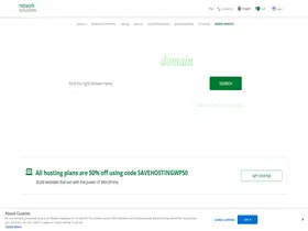 Preview of  networksolutions.com