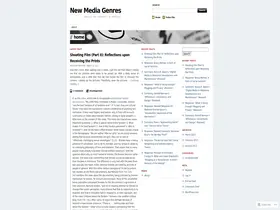 Preview of  newmediagenres.org