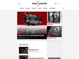 Preview of  newsshooter.com