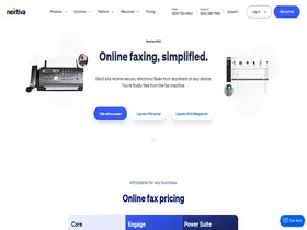 Preview of  nextivafax.com