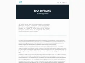 Preview of  nicktoadvine.com