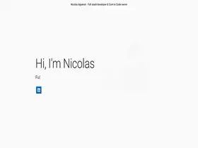 Preview of  nicolasaguenot.com