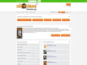 Preview of  nikonians.org