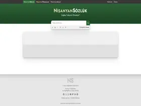 Preview of  nisanyansozluk.com