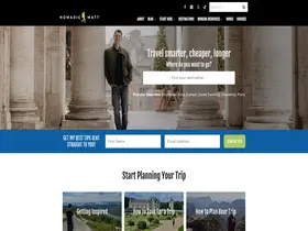 Preview of  nomadicmatt.com