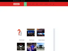 Preview of  nomadproductions.com