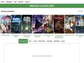 Preview of  novel-index.com