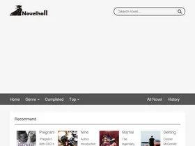 Preview of  novelhall.com