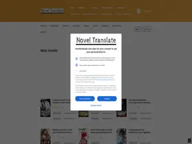 Preview of  noveltranslate.com