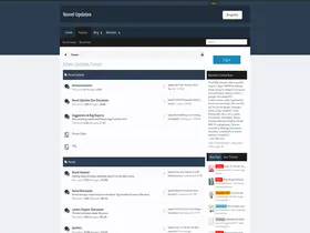 Preview of  novelupdatesforum.com