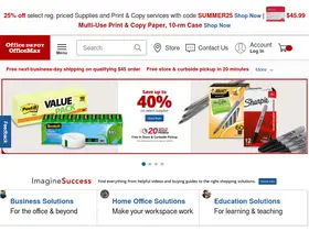 Preview of  officedepot.com