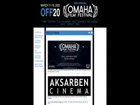 Preview of  omahafilmfestival.org