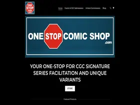 Preview of  onestopcomicshop.com