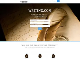 Preview of  onlinecreativewriting.com