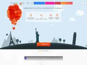 Preview of  onlinedoctranslator.com